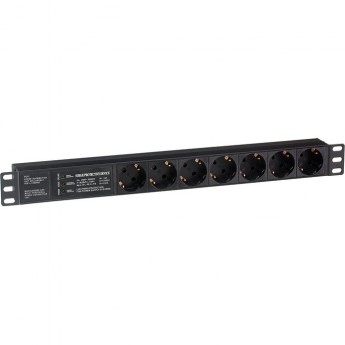 Блок розеток EXEGATE SERVERPRO PDU-19H701 AL-7S-C14-SPD3 Блок розеток EXEGATE SERVERPRO PDU-19H701 AL-7S-C14-SPD3