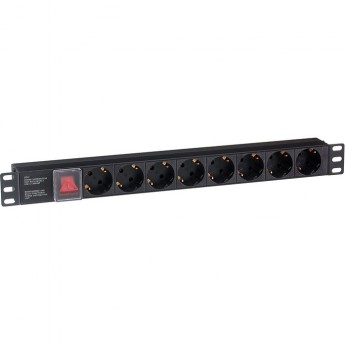 Блок розеток EXEGATE SERVERPRO PDU-19H801 AL-8S-C14-SW EX280840RUS Блок розеток EXEGATE SERVERPRO PDU-19H801 AL-8S-C14-SW EX280840RUS