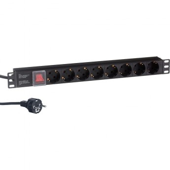 Блок розеток EXEGATE SERVERPRO PDU-19H804 AL-8S-EU2.5CU-SW Блок розеток EXEGATE SERVERPRO PDU-19H804 AL-8S-EU2.5CU-SW