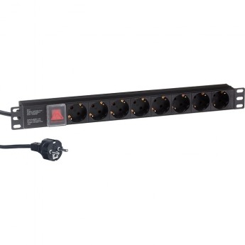 Блок розеток EXEGATE SERVERPRO PDU-19H805 AL-8S-EU3CU-SW Блок розеток EXEGATE SERVERPRO PDU-19H805 AL-8S-EU3CU-SW