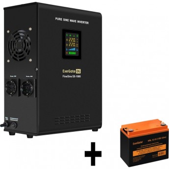 Комплект EXEGATE ИБП EX295997RUS + батарея 33Aч EX285664RUS 1шт Комплект EXEGATE ИБП EX295997RUS + батарея 33Aч EX285664RUS 1шт