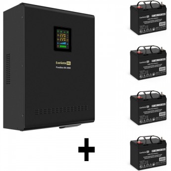 Комплект EXEGATE ИБП EX296003RUS + батарея 33Aч EX282974RUS 4шт Комплект EXEGATE ИБП EX296003RUS + батарея 33Aч EX282974RUS 4шт