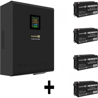 Комплект EXEGATE ИБП EX296003RUS + батарея 65Aч EX282980RUS 4шт Комплект EXEGATE ИБП EX296003RUS + батарея 65Aч EX282980RUS 4шт