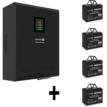 Комплект EXEGATE ИБП EX296003RUS + батарея 75Aч EX282983RUS 4шт Комплект EXEGATE ИБП EX296003RUS + батарея 75Aч EX282983RUS 4шт