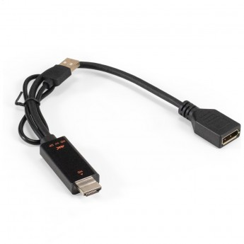 Конвертер HDMI-DisplayPort EXEGATE EX-A-HDMIM-DPFU2-0.15 EX294714RUS Конвертер HDMI-DisplayPort EXEGATE EX-A-HDMIM-DPFU2-0.15 EX294714RUS