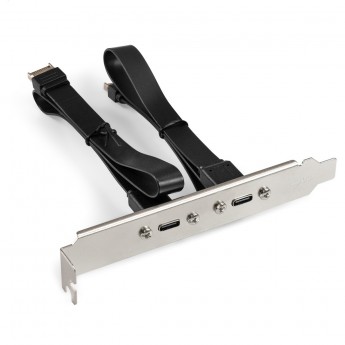 Планка портов в корпус 2xType-C SuperSpeed+ EXEGATE BrctUSB32E-2C Планка портов в корпус 2xType-C SuperSpeed+ EXEGATE BrctUSB32E-2C