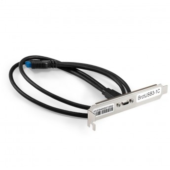 Планка портов в корпус Type-C EXEGATE BrctUSB3-1C
