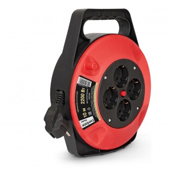 Удлинитель на катушке EXEGATE MASTER ECS-1-1B 3х1,0мм2, 10А/2.2кВт EX286336RUS Удлинитель на катушке EXEGATE MASTER ECS-1-1B 3х1,0мм2, 10А/2.2кВт EX286336RUS