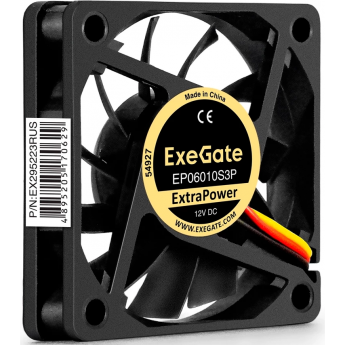 Вентилятор 12В DC EXEGATE EXTRAPOWER EP06010S3P Вентилятор 12В DC EXEGATE EXTRAPOWER EP06010S3P