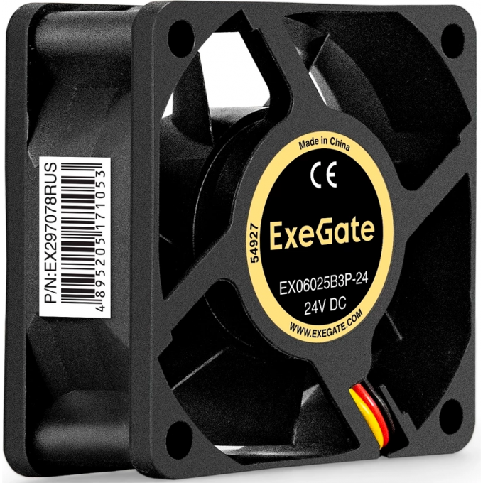Вентилятор 24В DC EXEGATE EX06025B3P-24 EX297078RUS
