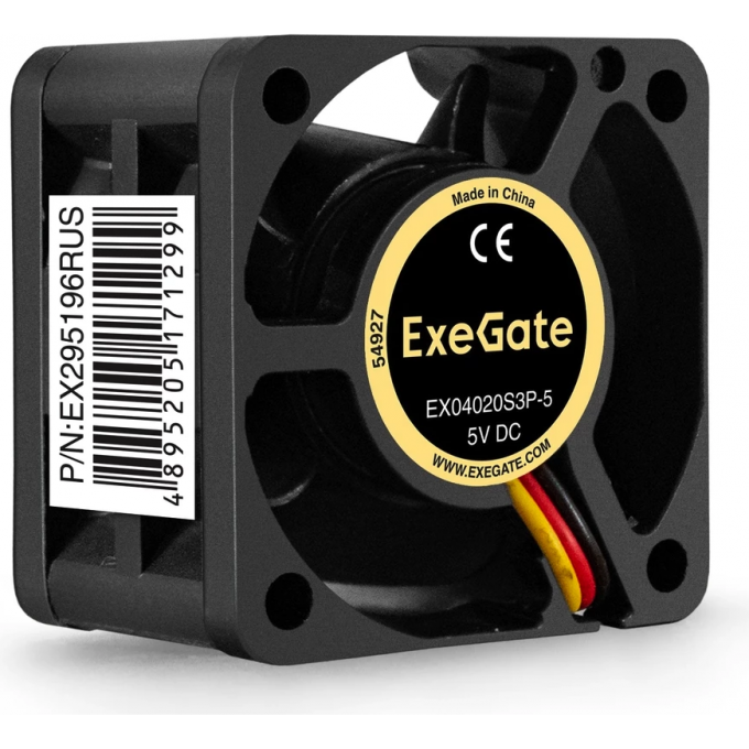 Вентилятор 5В DC EXEGATE EX04020S3P-5 EX295196RUS
