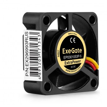 Вентилятор 5В DC EXEGATE EXTRAPOWER EP03010S3P-5 Вентилятор 5В DC EXEGATE EXTRAPOWER EP03010S3P-5